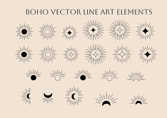 Download Boho Minimalist Logo Design Element - Minimal Collection