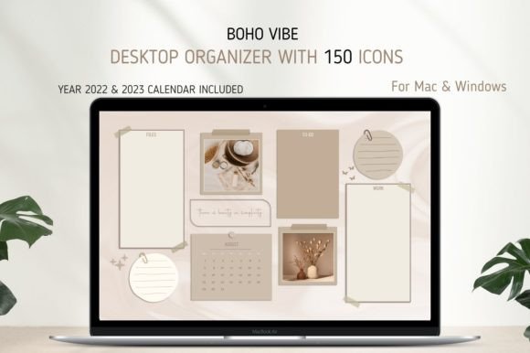 Download Minimalist Boho Desktop Organizer - Minimal Collection